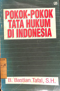Image of Pokok-Pokok Tata Hukum di Indonesia