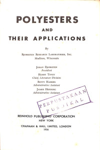 Image of Polyesters and Their Applications