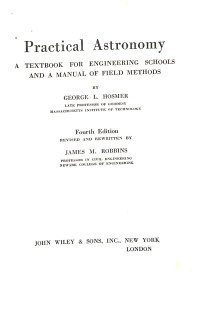 Image of Practical Astronomy