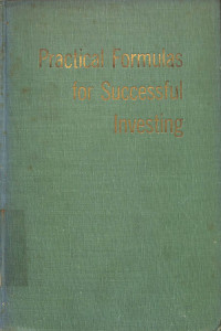 Image of Practical Formulas for Successful Investing