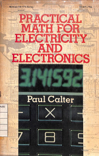 Image of Practical Math for Electricity and Electronics