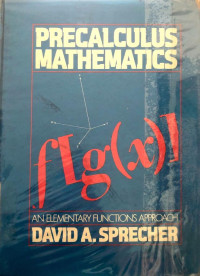 Image of Precalculus Mathematics An Elementary Functions Approach