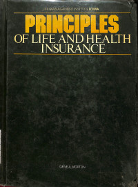 Image of Principles of Life and Health Insurance