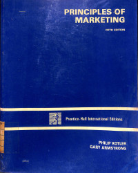 Image of Principles Of Marketing Fifth Edition