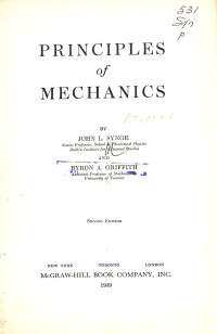 Image of Principles of Mechanics