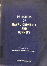 Image of Principles of Naval Ordnance and Gunnery