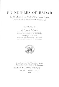 Image of Principles of Radar -Third Edition