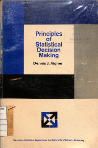 Image of Principles of Statistical Decision Making