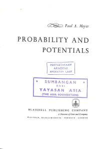 Image of Probability and Potentials