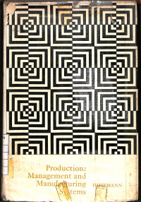 Image of Production Management And Manufacturing Systems