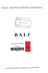 Image of Profil Propinsi Republik Indonesia Bali