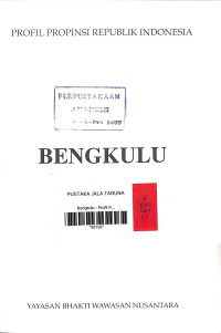 Image of Profil Propinsi Republik Indonesia Bengkulu