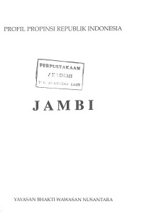 Image of Profil Propinsi Republik Indonesia Jambi