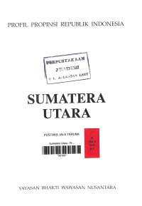 Image of Profil Propinsi Republik Indonesia Sumatera Utara