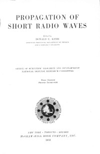 Image of Propagation of Short Radio Waves
