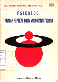 Image of Psikologi Manajemen dan Administrasi