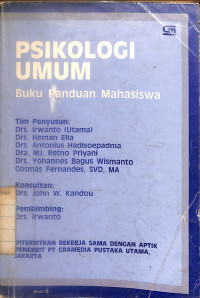 Image of Psikologi Umum : Buku Panduan Mahasiswa