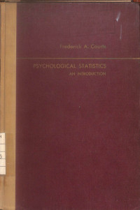 Image of Psychological Statistics : An Introduction