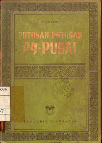 Image of Putusan-putusan P4 Pusat