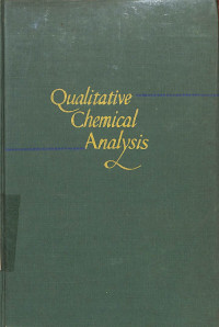 Image of Qualitative Chemical Analysis