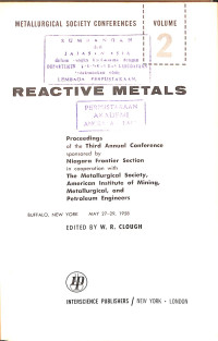 Image of Reactive Metals