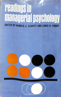 Image of Readings In Managerial Psychology