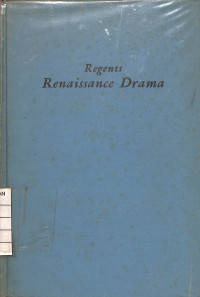 Image of Regents Renaissance Drama