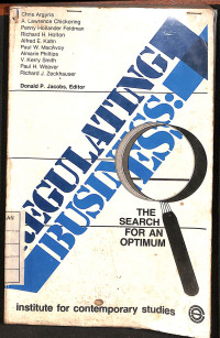 Image of Regulating Business: The Search for an Optimum