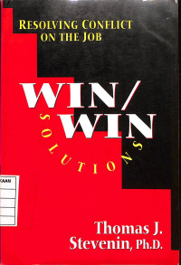 Image of Resolving Conflict on The Job Win/Win Solution
