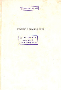 Image of Running A Machine Shop