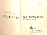 Image of Sea Fights and Shipwrecks : True Tales of The Seven Seas