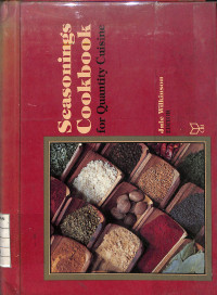 Image of Seasonings Cookbook for Quantity Cuisine
