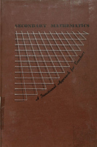 Image of Secondary Mathematics :  A Functional Approach for Teachers