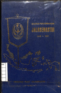 Image of Sejarah Perkembangan JALASENASTRI 1946-1981