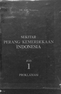 Image of Sekitar Perang Kemerdekaa Indonesia Jilid I PROKLAMASI