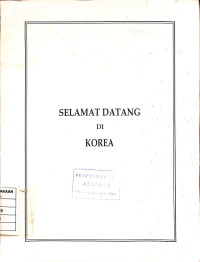 Image of Selamat Datang di Korea