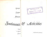 Image of Sentiments & Activities