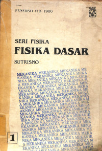 Image of Seri Fisika-Fisika Dasar Jilid 1&2 : Mekanika