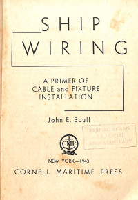 Image of Ship Wiring : A Primer of Cable and Fixture Installation
