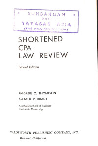 Image of Shortened CPA Law Review - Second Edition