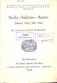 Image of Sicily Salerno Anzio IX
