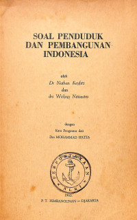 Image of Soal Penduduk dan Pembangunan Indonesia