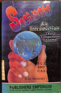 Image of Sociology : An Introduction - For Competitive Exams