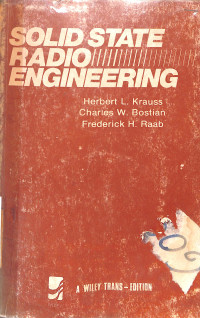 Image of Solid State Radio Engineering