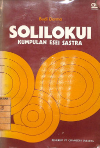 Image of Solilokui Kumpulan Esei Sastra