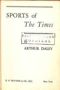 Image of Sports Of The Times