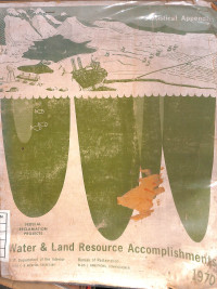 Image of Statistical Apendix : Water & Land Resource Accomplishments 1970