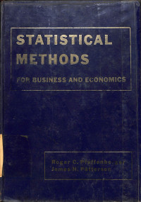 Image of Statistical Methods for Business and Economics