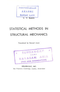 Image of Statistical Methods In Structural Mechanics