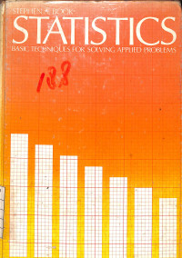 Image of Statistics : Basic Techniques For Solving Applied Problems